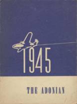 Adna High School 1945 yearbook cover photo