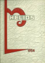 1954 Central High School Yearbook from Grand rapids, Michigan cover image