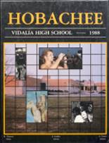 Vidalia High School 1988 yearbook cover photo