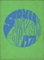 Shelbyville High School 1971 yearbook cover photo