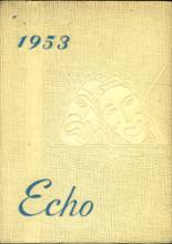 Conshohocken High School 1953 yearbook cover photo