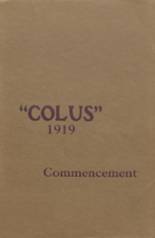 Colusa High School 1919 yearbook cover photo