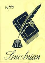 Lincoln High School 1955 yearbook cover photo