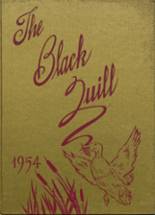 Blackduck High School 1954 yearbook cover photo