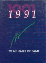 1991 North High School Yearbook from West union, Iowa cover image