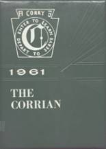 Corry Area High School 1961 yearbook cover photo