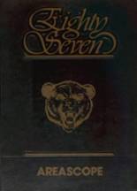 Mahanoy Area High School 1987 yearbook cover photo