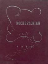 Rochester High School 1945 yearbook cover photo