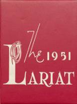 Jetmore High School 1951 yearbook cover photo