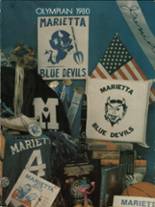 Marietta High School 1980 yearbook cover photo