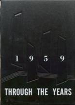 1959 Mayville High School Yearbook from Mayville, Michigan cover image