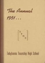Tobyhanna Township High School 1951 yearbook cover photo