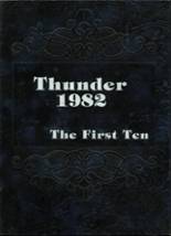 Thunderbird High School 1982 yearbook cover photo