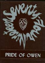Owen County High School 1974 yearbook cover photo