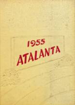 Atlanta High School 1955 yearbook cover photo