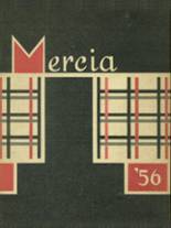 Mercy High School 1956 yearbook cover photo