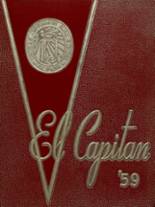 1959 Jefferson High School Yearbook from El paso, Texas cover image