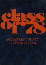 Franklin County Area Vocational School 1978 yearbook cover photo