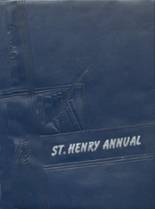 St. Henrys High School 1951 yearbook cover photo