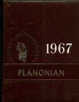 Plano High School 1967 yearbook cover photo