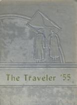 Travelers Rest High School 1955 yearbook cover photo