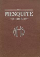 Hillsboro High School 1916 yearbook cover photo