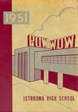 Istrouma High School 1951 yearbook cover photo