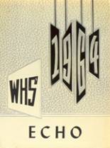 1964 Wakefield High School Yearbook from Wakefield, Michigan cover image