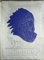 Tonica High School 1957 yearbook cover photo