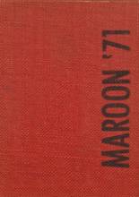 Madisonville North Hopkins High School 1971 yearbook cover photo