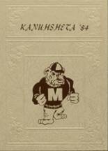 Murphy High School 1984 yearbook cover photo