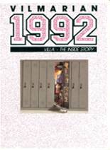Villa Maria Academy 1992 yearbook cover photo