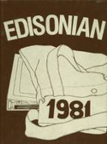1981 Edison Technical High School Yearbook from Rochester, New York cover image