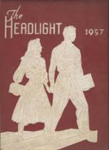 Baird High School 1957 yearbook cover photo