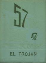 Orland High School 1957 yearbook cover photo