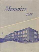 Jeromesville High School 1955 yearbook cover photo