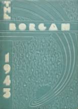 Borger High School 1943 yearbook cover photo