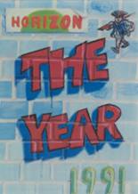 Tri-Village High School 1991 yearbook cover photo