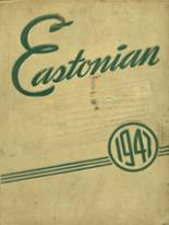 East High School 1947 yearbook cover photo