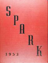 Park School of Buffalo 1953 yearbook cover photo