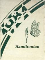 Hamilton High School 1981 yearbook cover photo