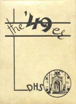 Deming High School 1949 yearbook cover photo