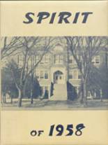 Ashland High School 1958 yearbook cover photo