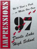 Devils Lake High School 1997 yearbook cover photo