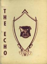 1957 Bowen High School Yearbook from Bowen, Illinois cover image