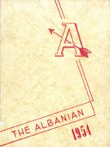 Albany High School 1954 yearbook cover photo