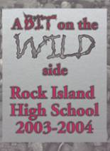 Rock Island High School 2004 yearbook cover photo