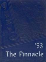 Erskine Academy 1953 yearbook cover photo