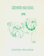 Greensboro High School 1991 yearbook cover photo