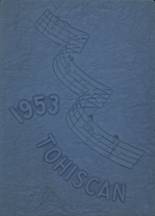 Toppenish High School 1953 yearbook cover photo